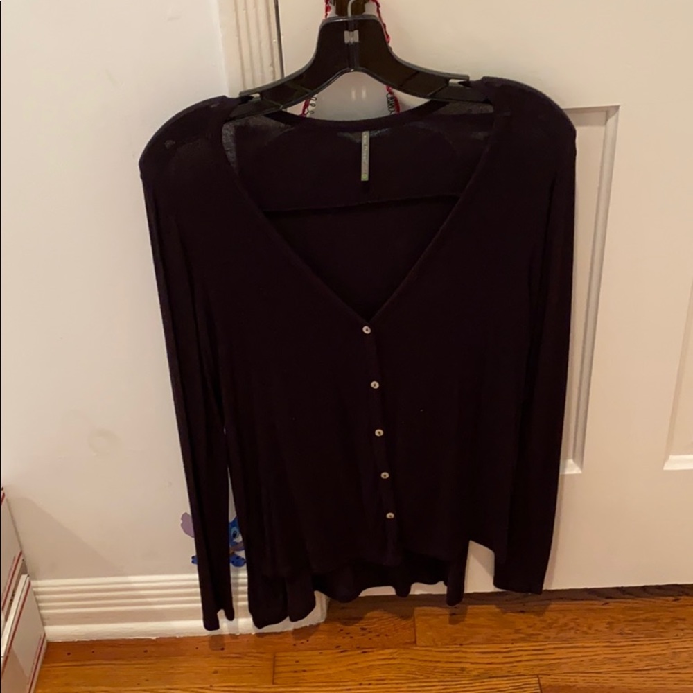 Black v neck